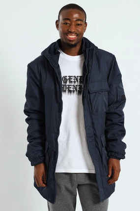Utility Parka Jacket - Navy Thermo Regulating
