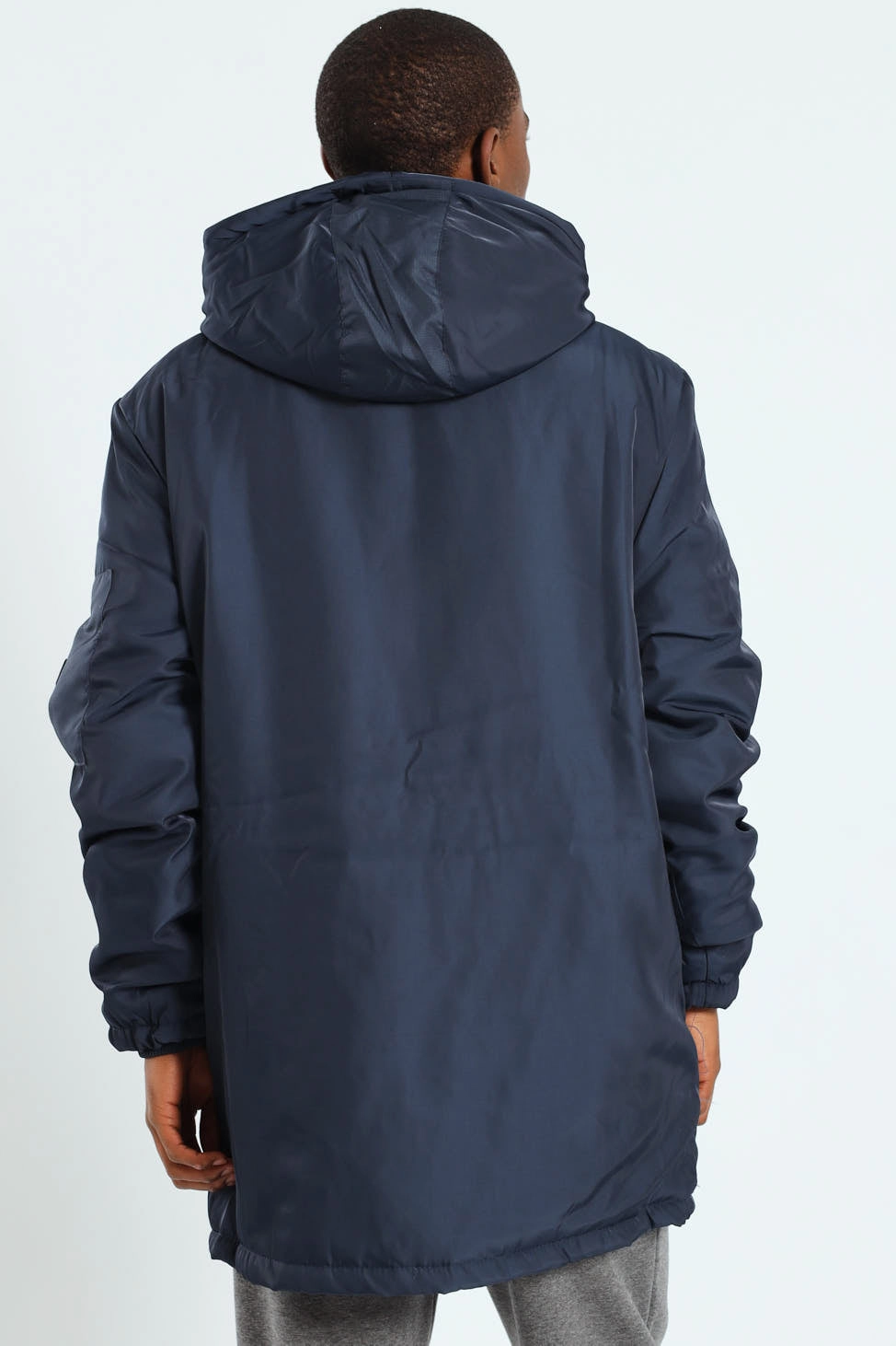 UV Protection Utility Parka Jacket - Navy