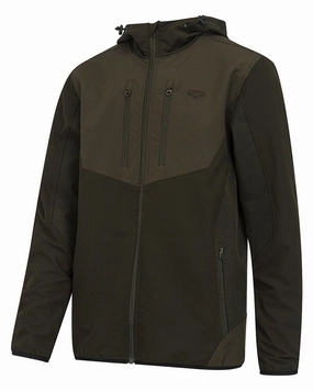 Hoggs of Fife Mens Ardross 4 Way Active Jacket Flexible Joint Articulation Asymmetric Hemline