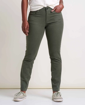 Earthworks 5 Pocket Skinny Pant Simple Silhouette Embroidered Detail