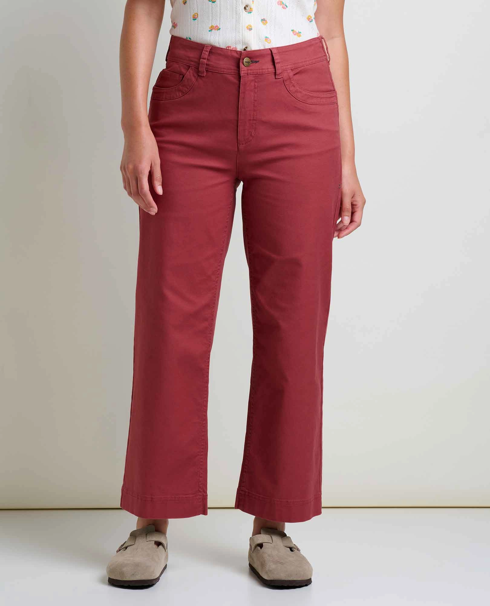 Earthworks Wide Leg Pant Stretch Material