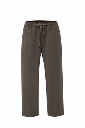 Quick Flex Relaxed Fit Drawstring Trousers - Dark Grey