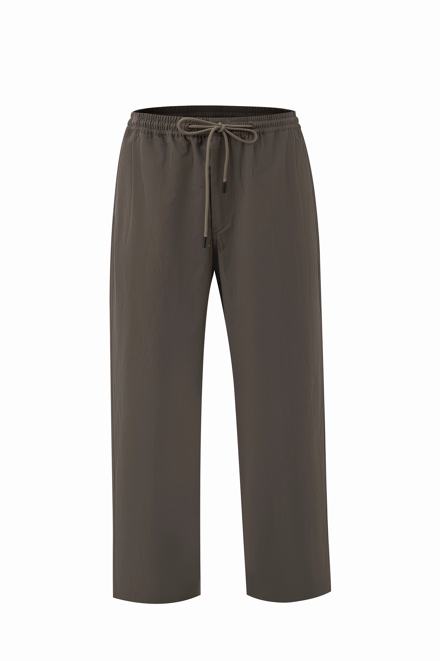 Relaxed Fit Drawstring Trousers - Dark Grey Core Movement Chilly Day Ready