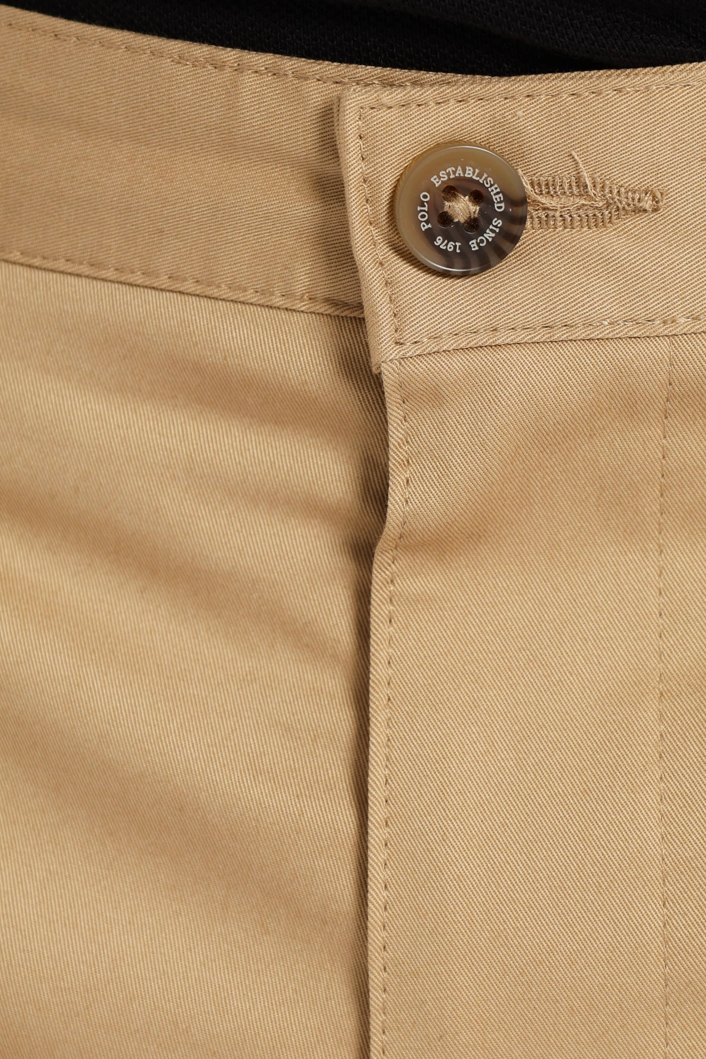 Stretch Fabric Milan Straight Leg Chino - Khaki