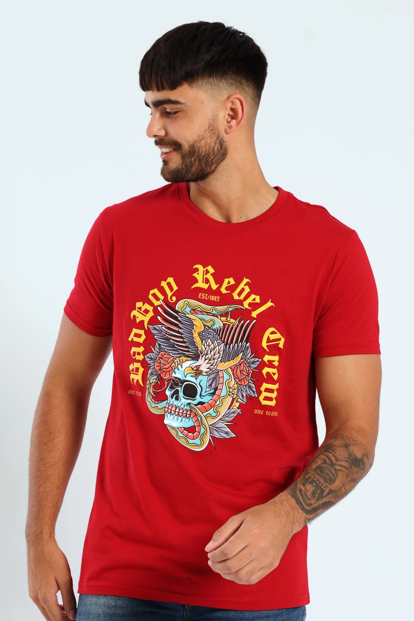 Effortless Look Rebel Tee - Red