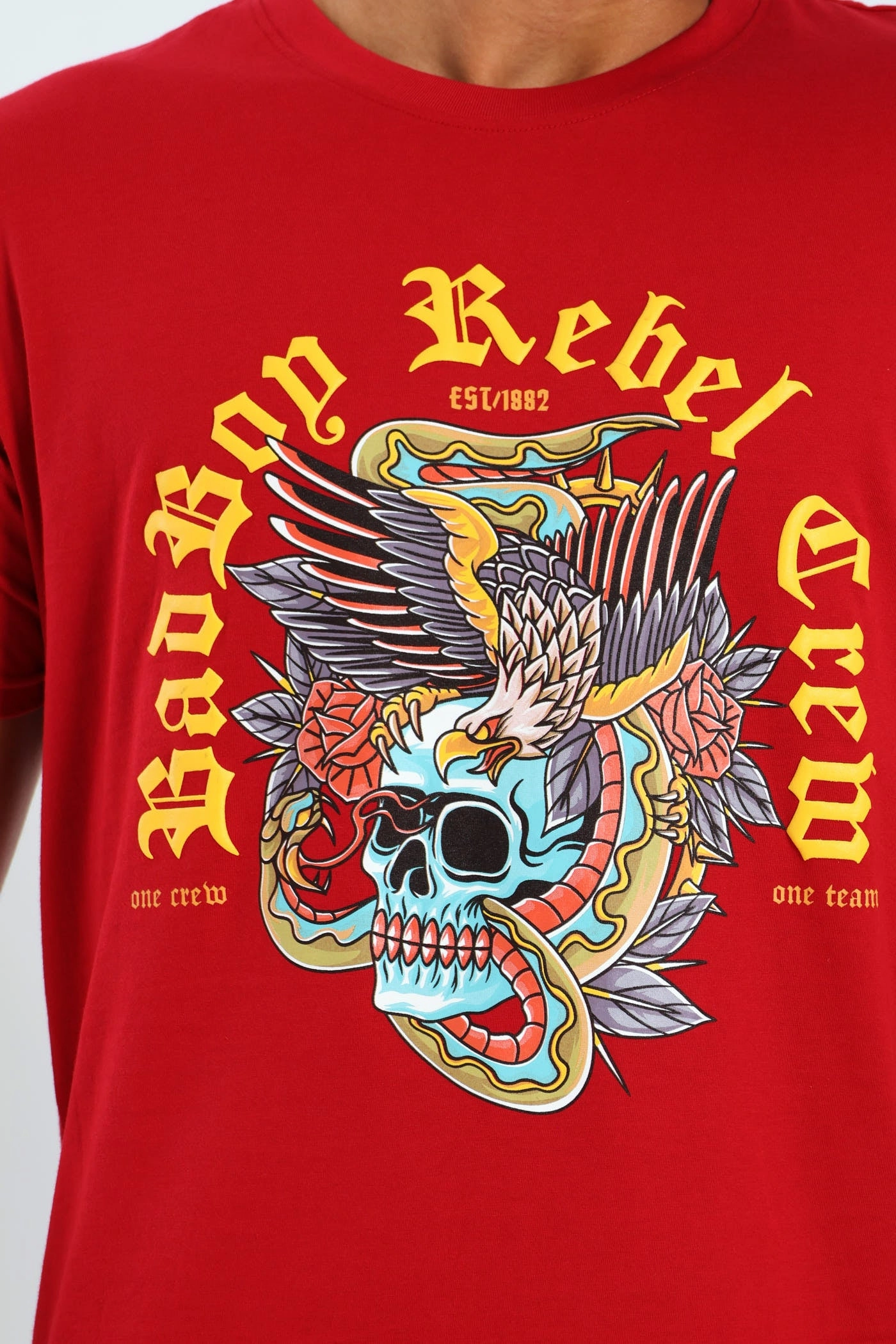 Comfy Fit Wear Breezy Comfort Rebel Tee - Red