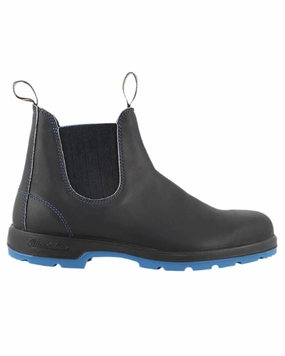 Reinforced Form Weekend Camping Blundstone 2343 Black Blue Chelsea Boots