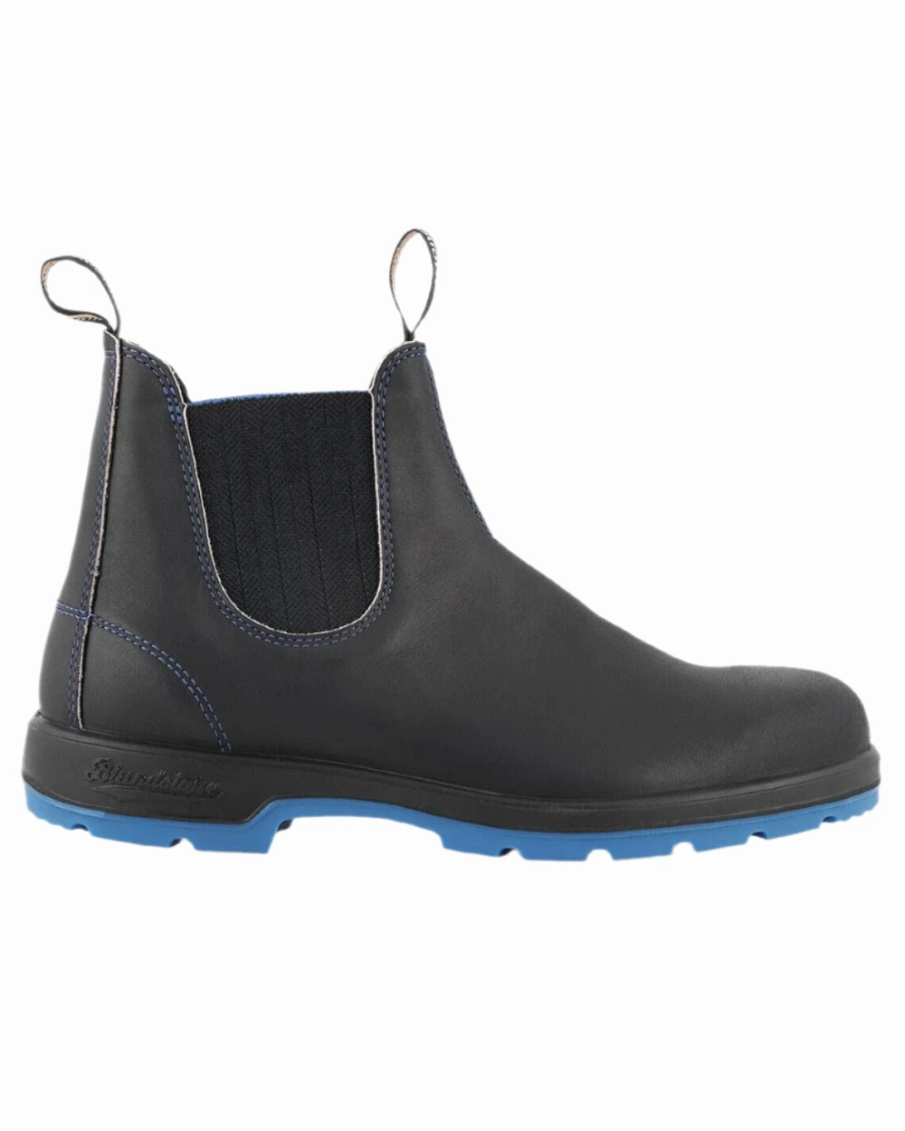 Blundstone 2343 Black Blue Chelsea Boots Comfortable Footwear
