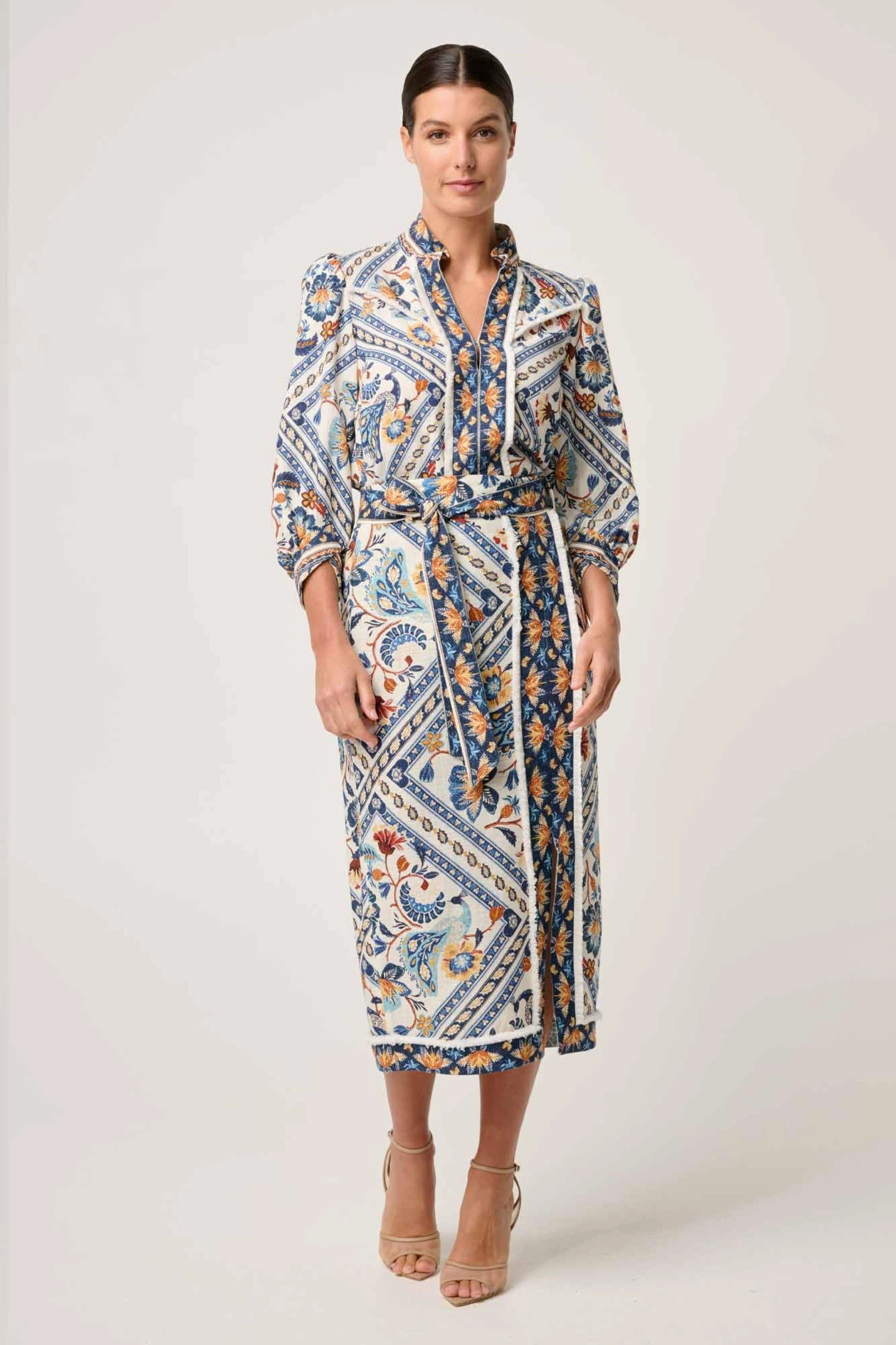 Runway Inspired ALEXIS LINEN SHIRT - OW22006