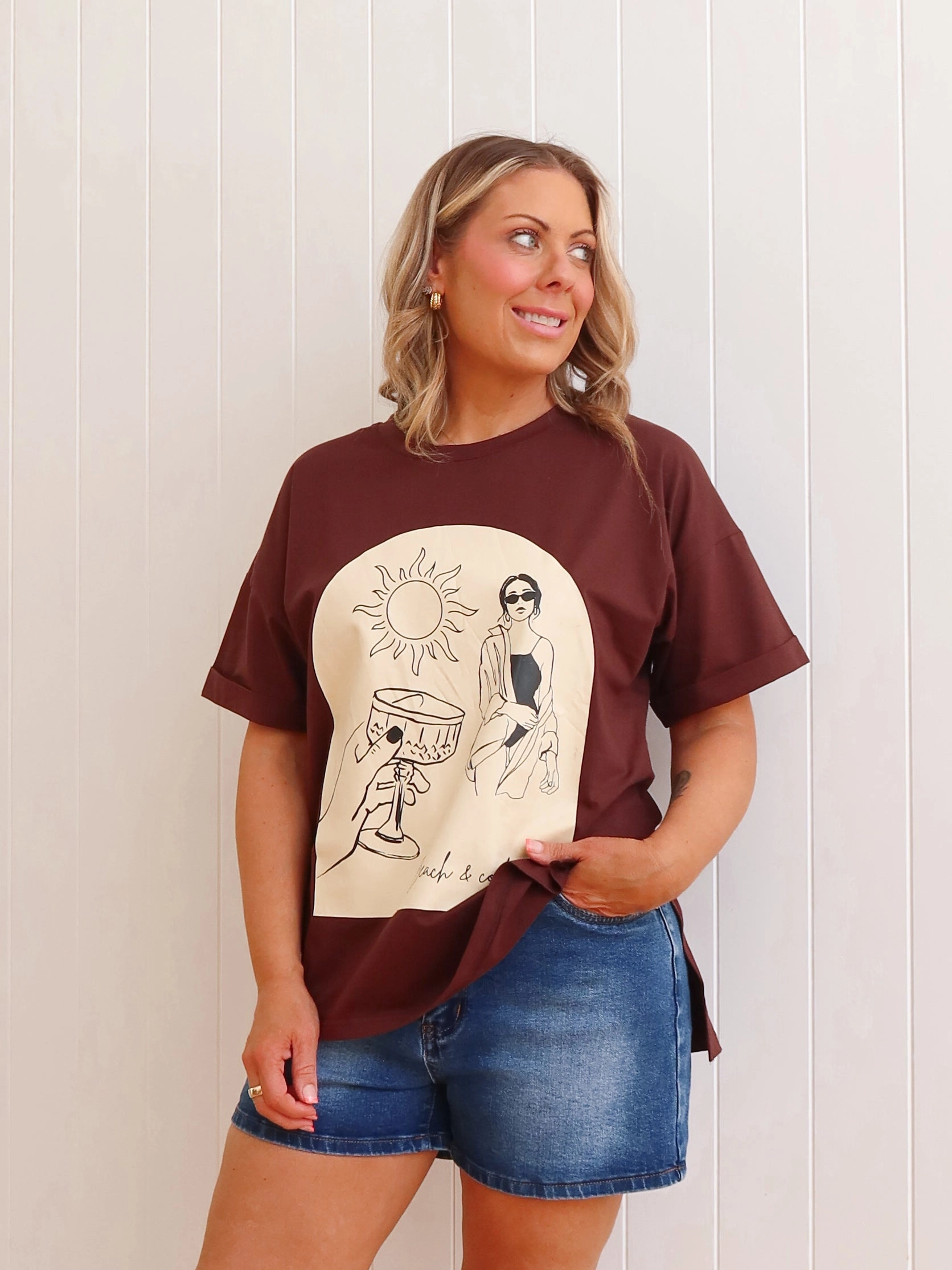 WrinkleResistantFinish Cocktails Tee