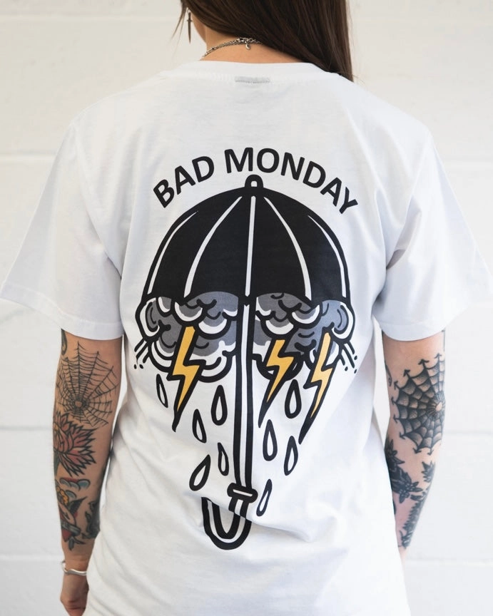 Throwback It Always Rains Tee Flatlock Seam Technique