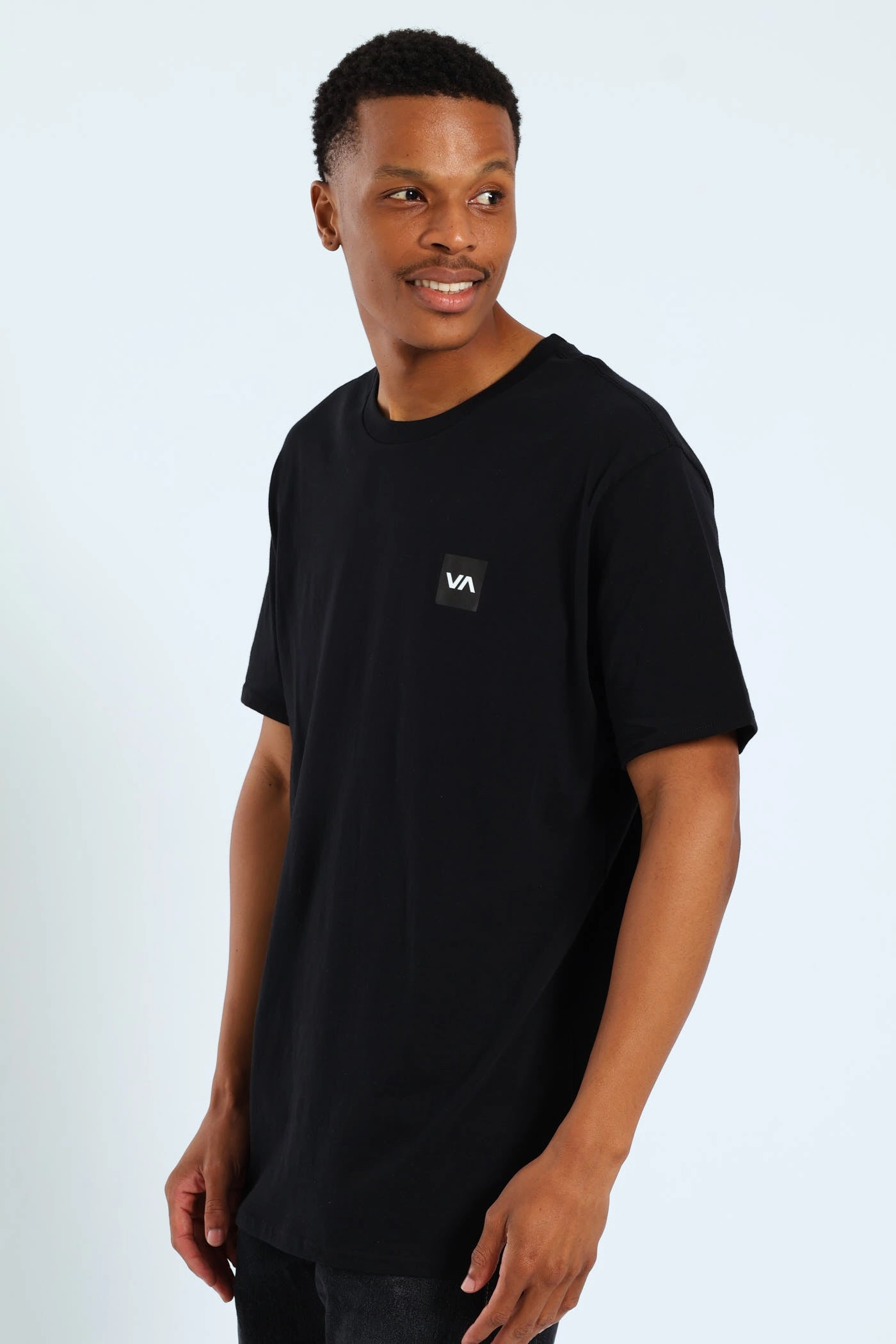 2X Short Sleeve Tee - Black Non Fading Material NoSideSeam