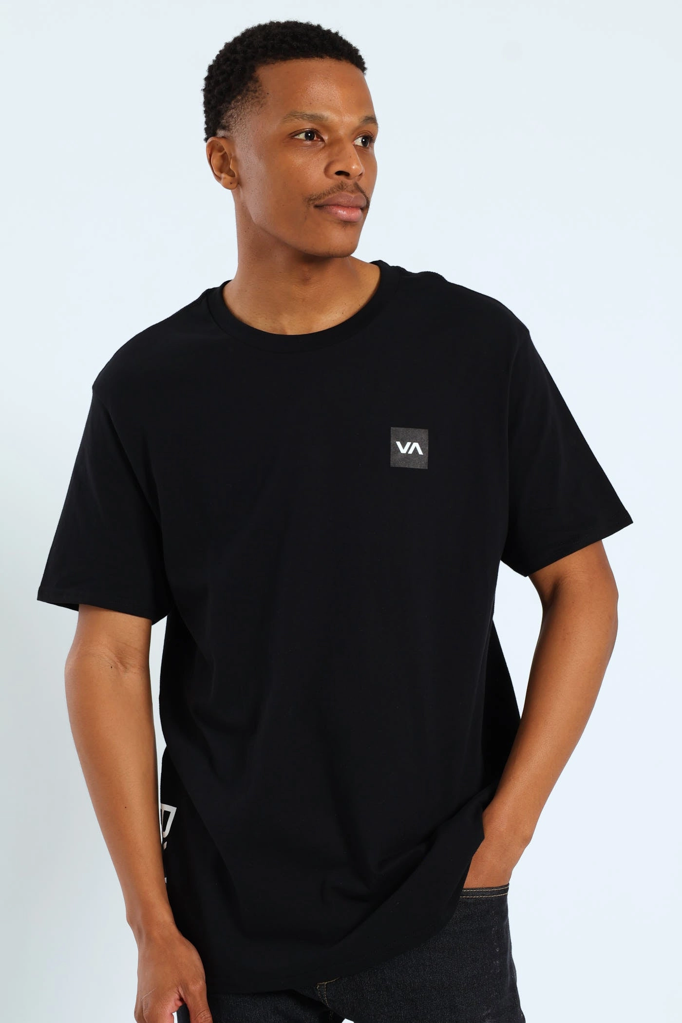 2X Short Sleeve Tee - Black Anti Shrinkage Treatment Smooth Jersey Texture