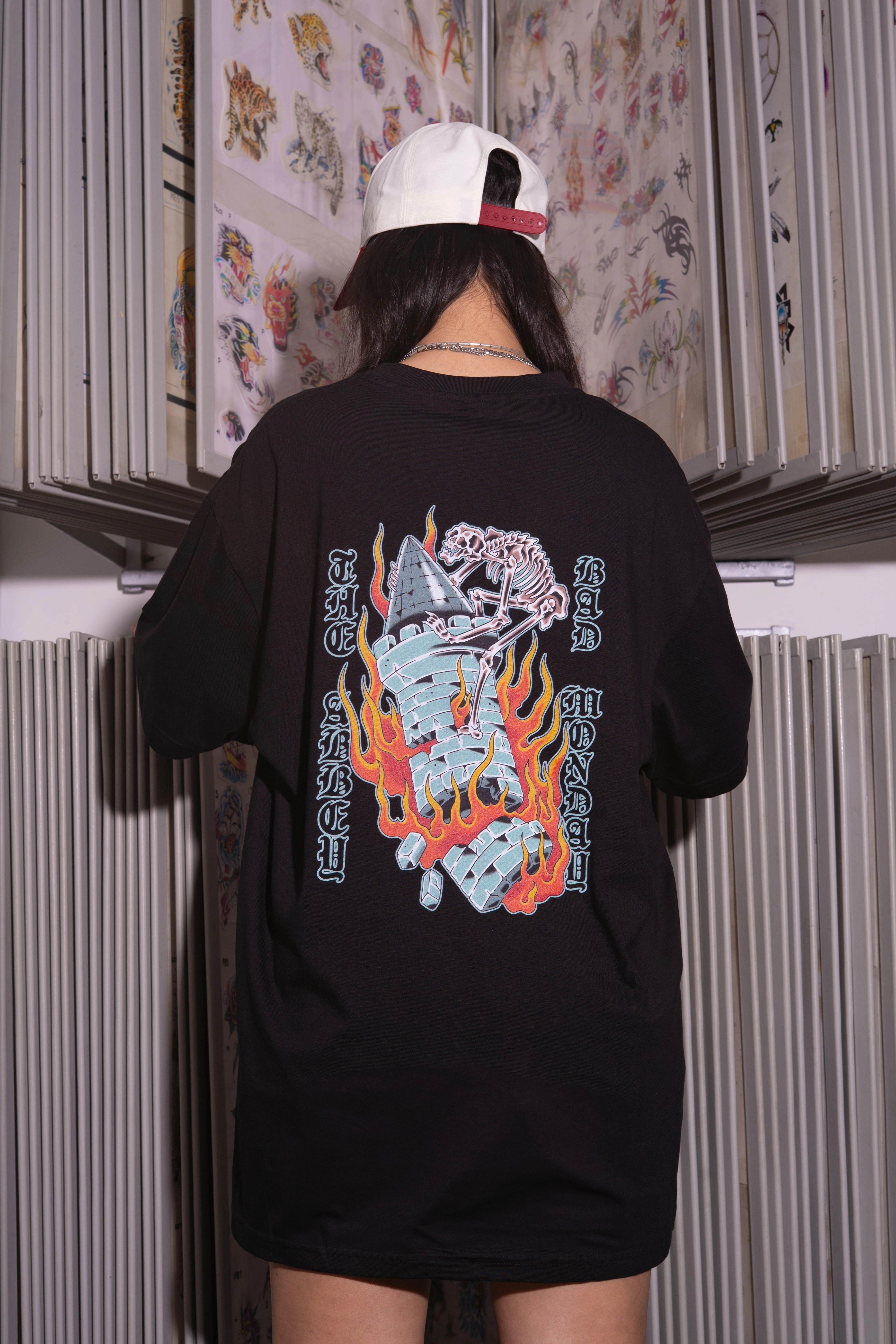 Hidden Button Placket The Abbey Tee