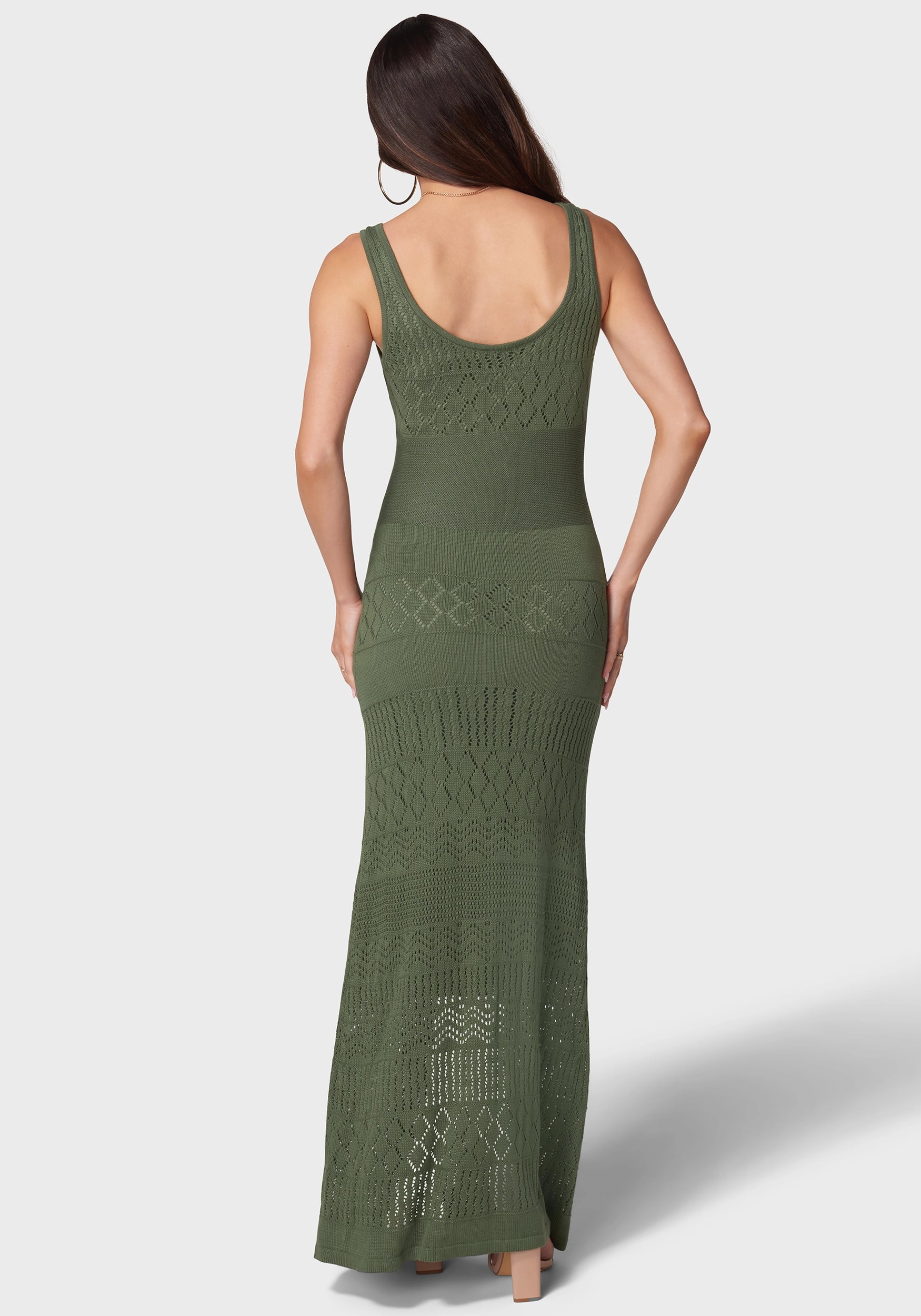 Tailored-fit Juliette Crochet Tank Maxi Dress