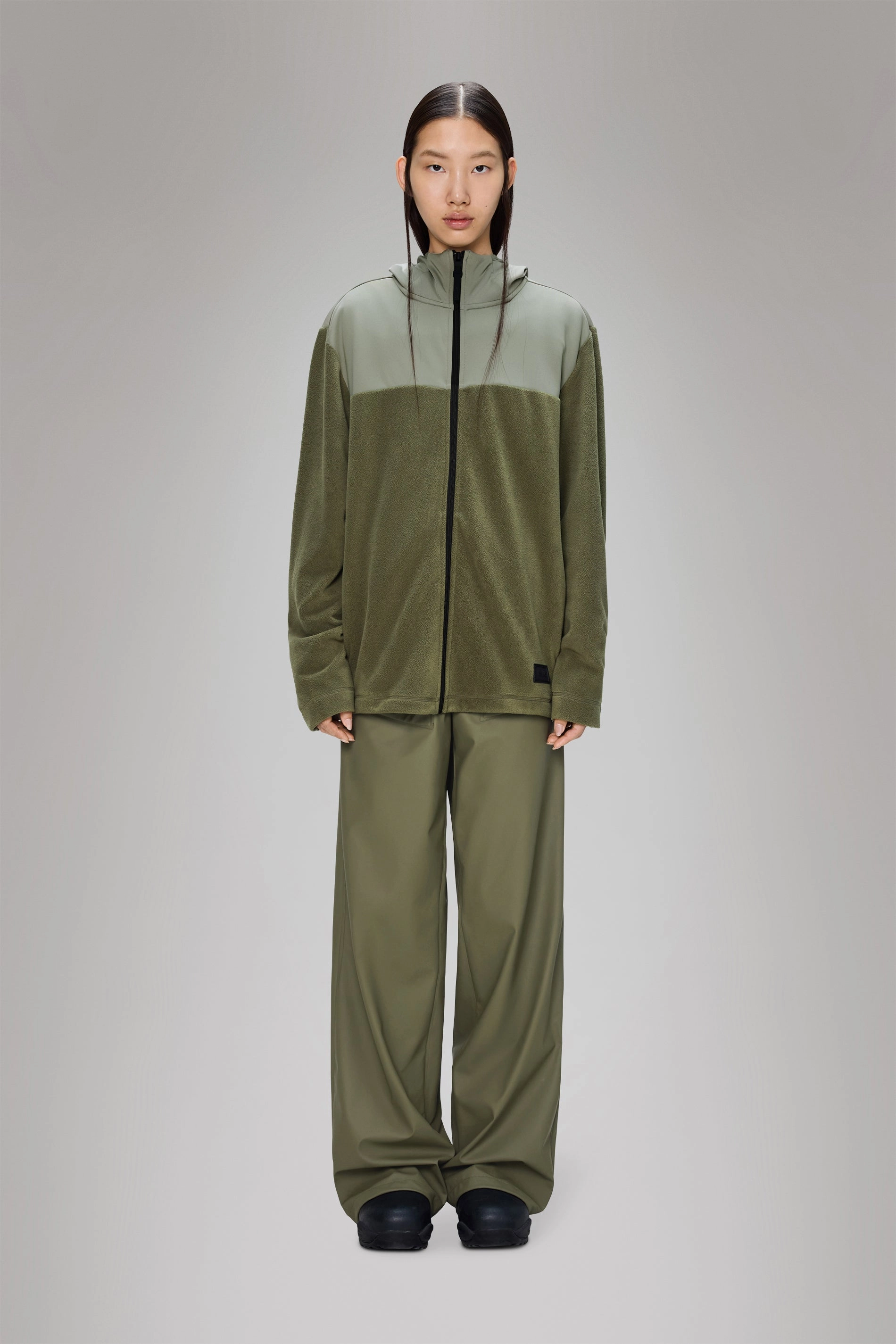 Adjustable Cuff Easy Care Material Sintra Fleece Reverse Jacket