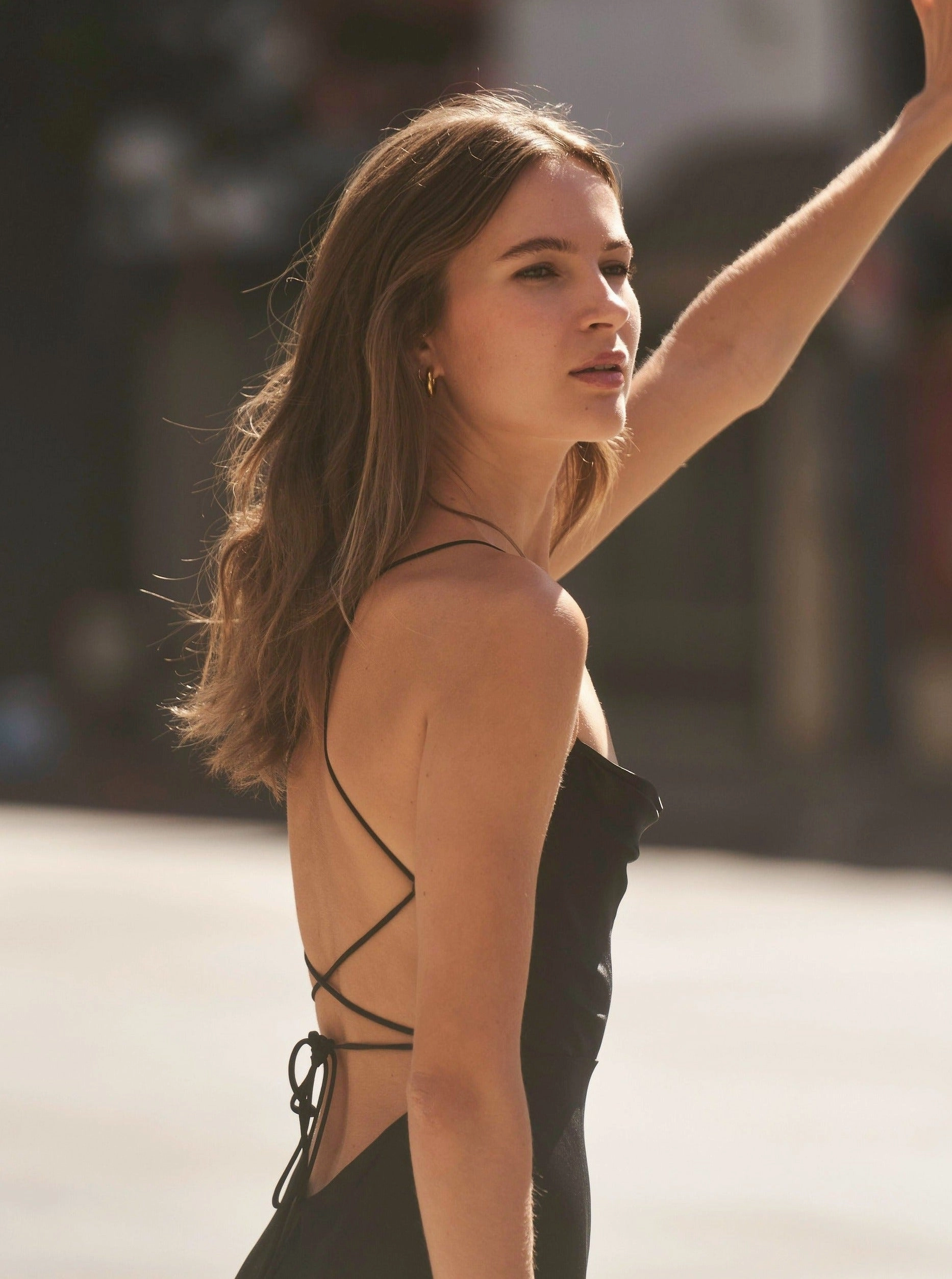 Smart touch Camille Dress - Black