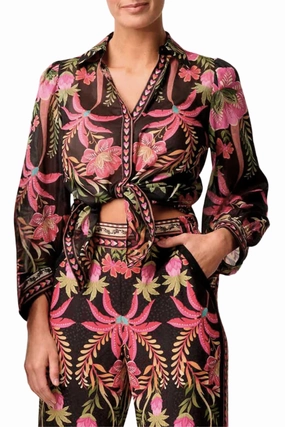 ELYSIAN SILK CONTRAST SHIRT - OW22010 Durable Fabric