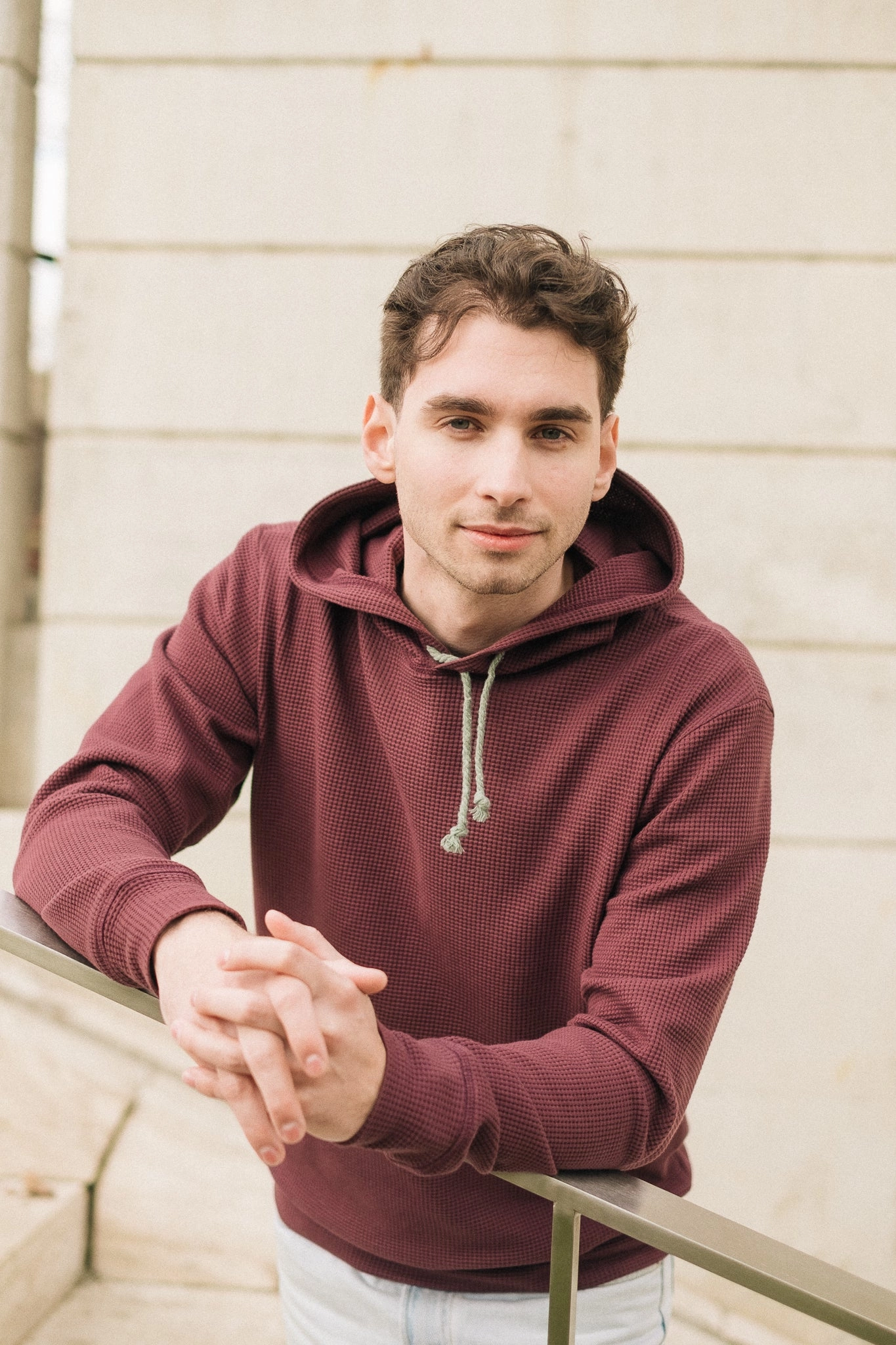 product matte sophistication HIVE HOODIE / PLUM