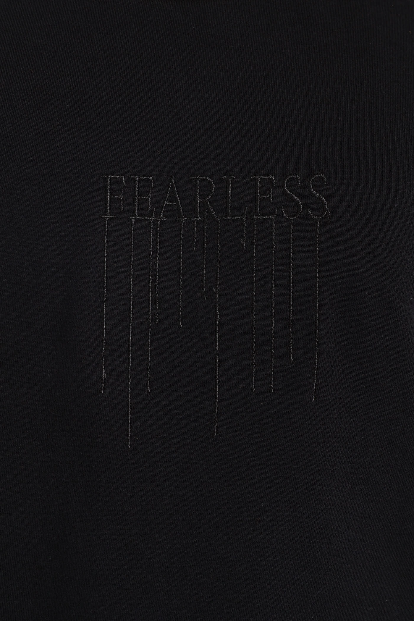 men's clothing Classic Layer Embroidery Tee - Black