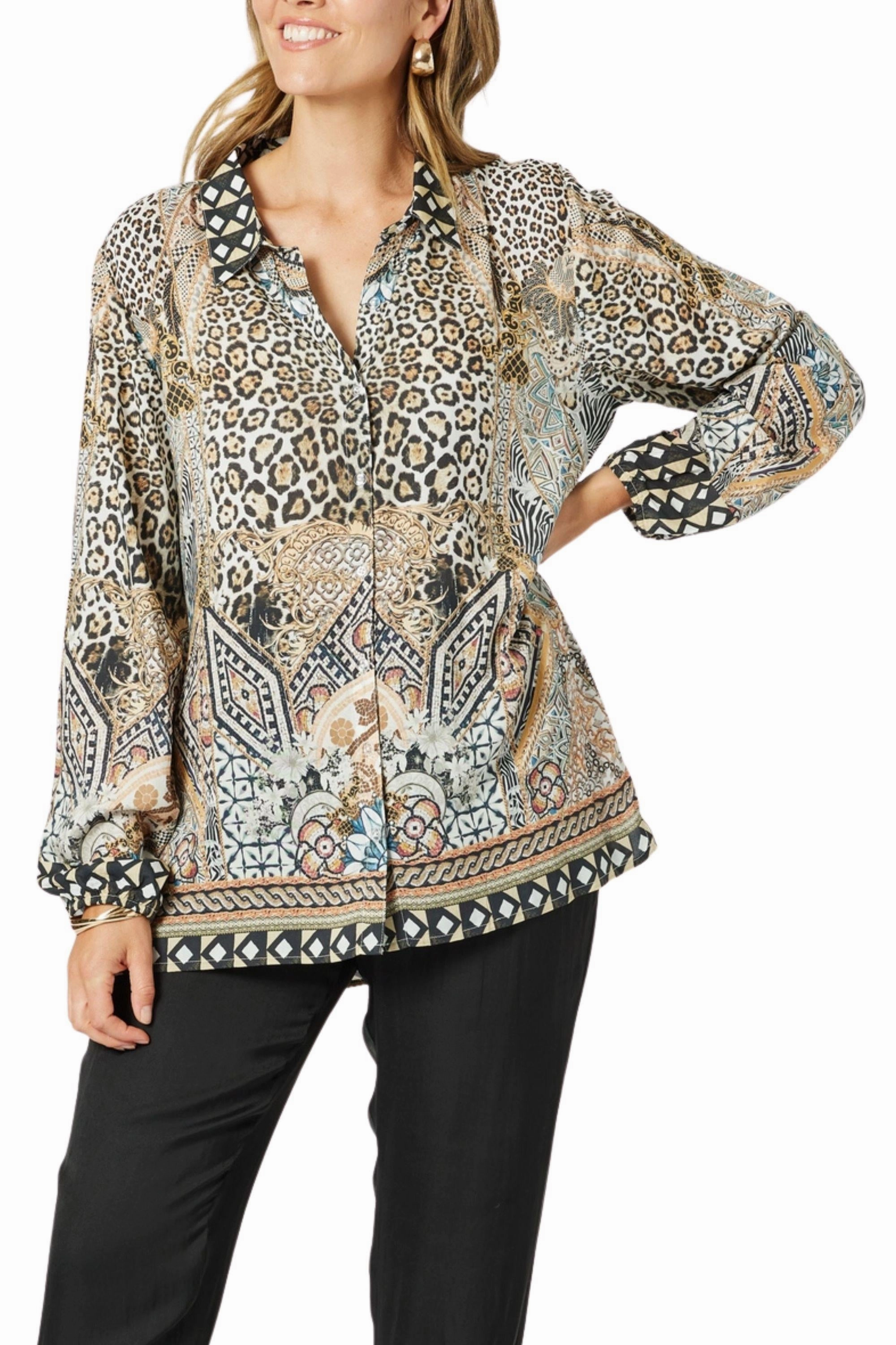 EMERSON SHIRT - 48141HV Printed design Summer Fashion