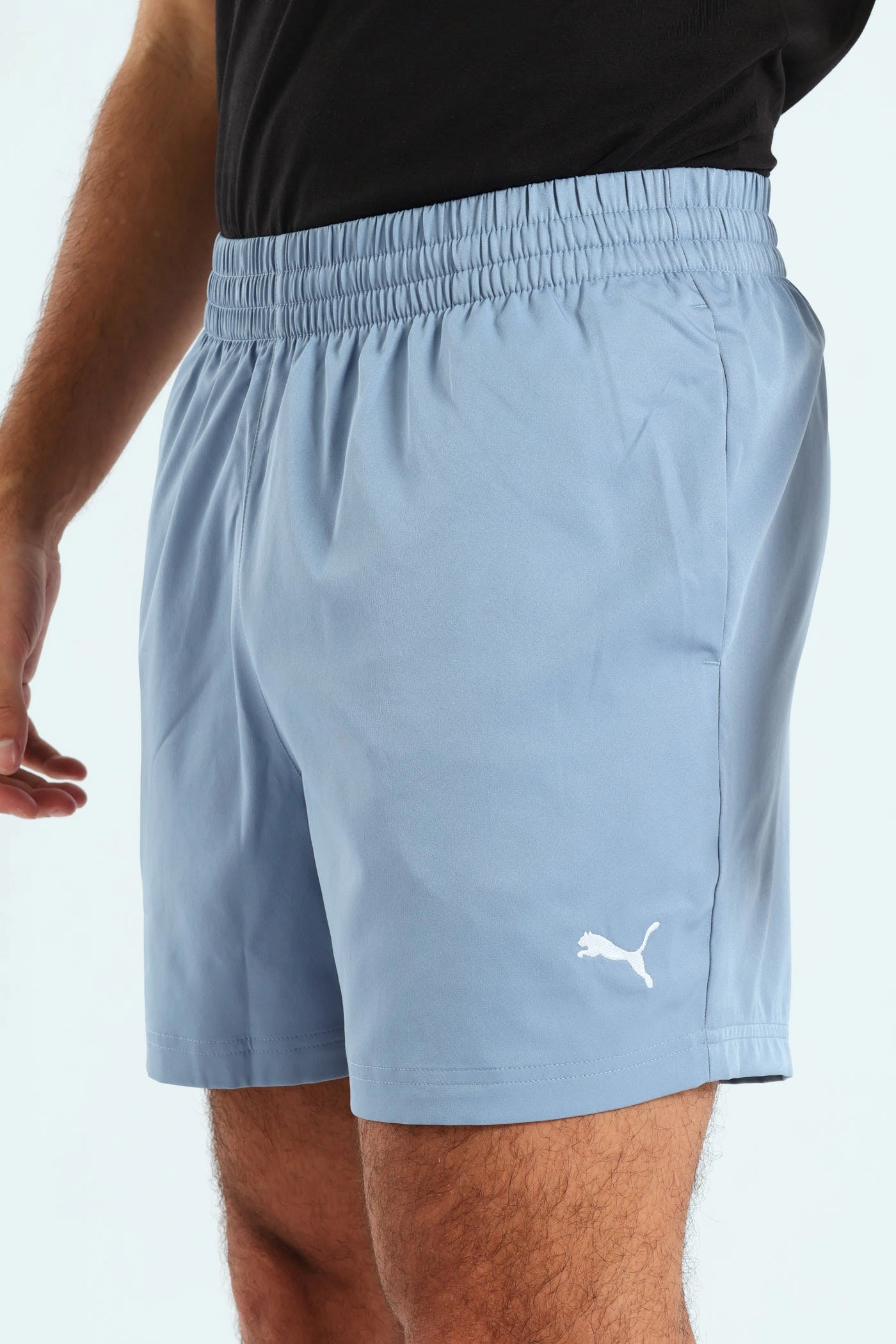 Eco Friendly Fabric Essential 5" Woven Shorts - Smokey Blue Daily Wear