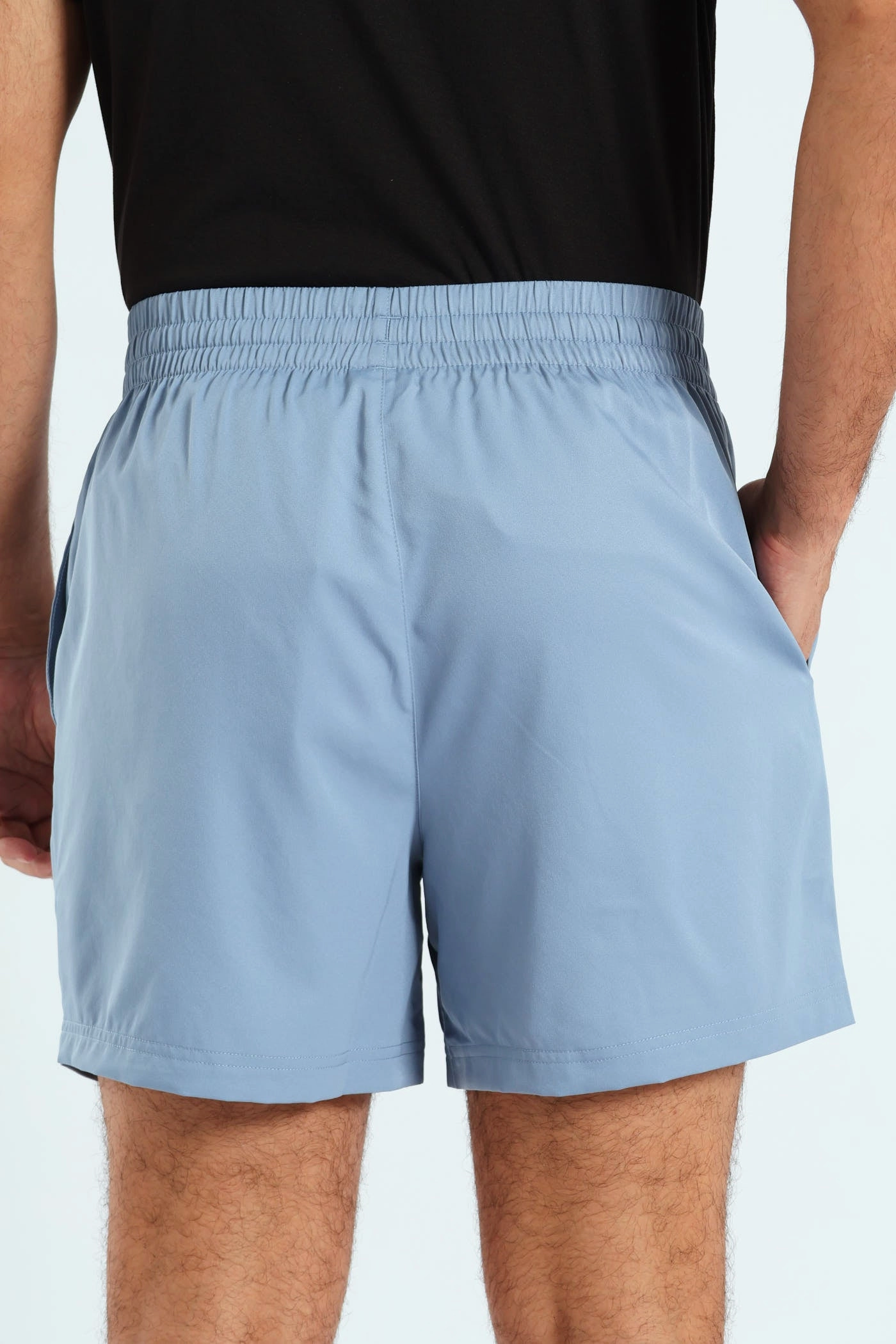Beach Comfort Essential 5" Woven Shorts - Smokey Blue Daily Wear