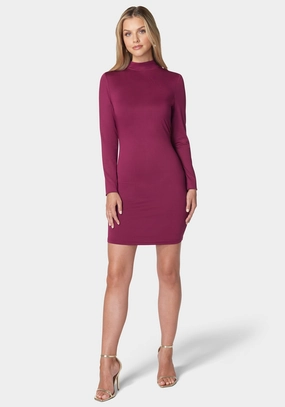 Crystal Fringe Open Back Mini Dress LowProfileZipper