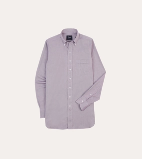 Creative Professional Lilac Pinpoint Oxford Cotton Cloth Button-Down Shirt