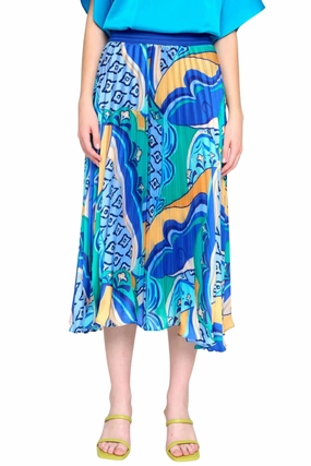 Slim Fit Band Outfit Moodboard CHECENA PRINT SKIRT