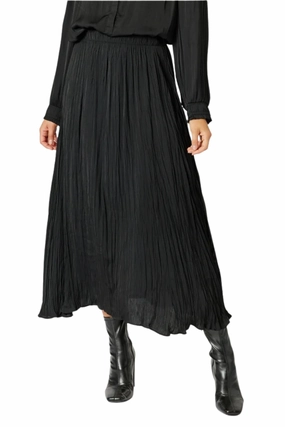 Drawstring closure LUXE CRUSHED SKIRT - 47069HV