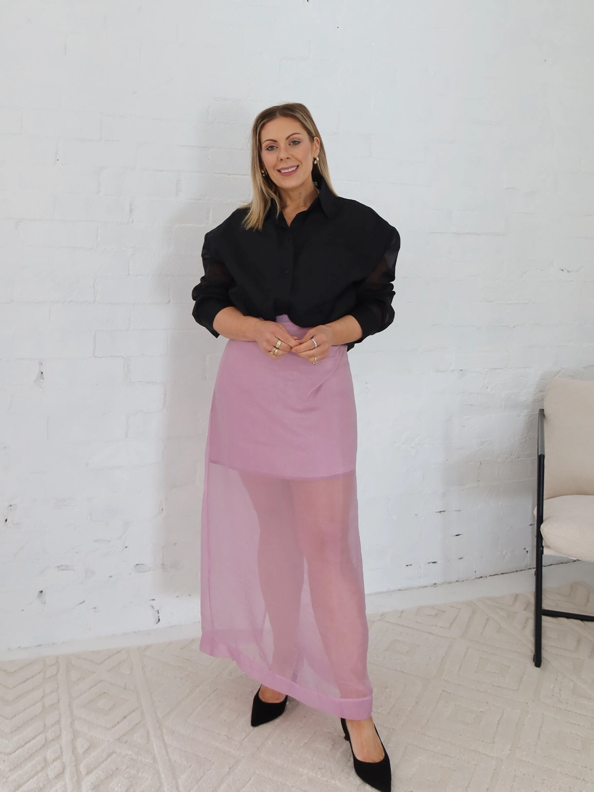 Remy Skirt- Lilac Designer Inspired