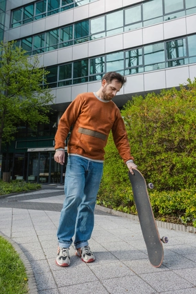 FLEECE / COPPER Modern Relaxed sequin