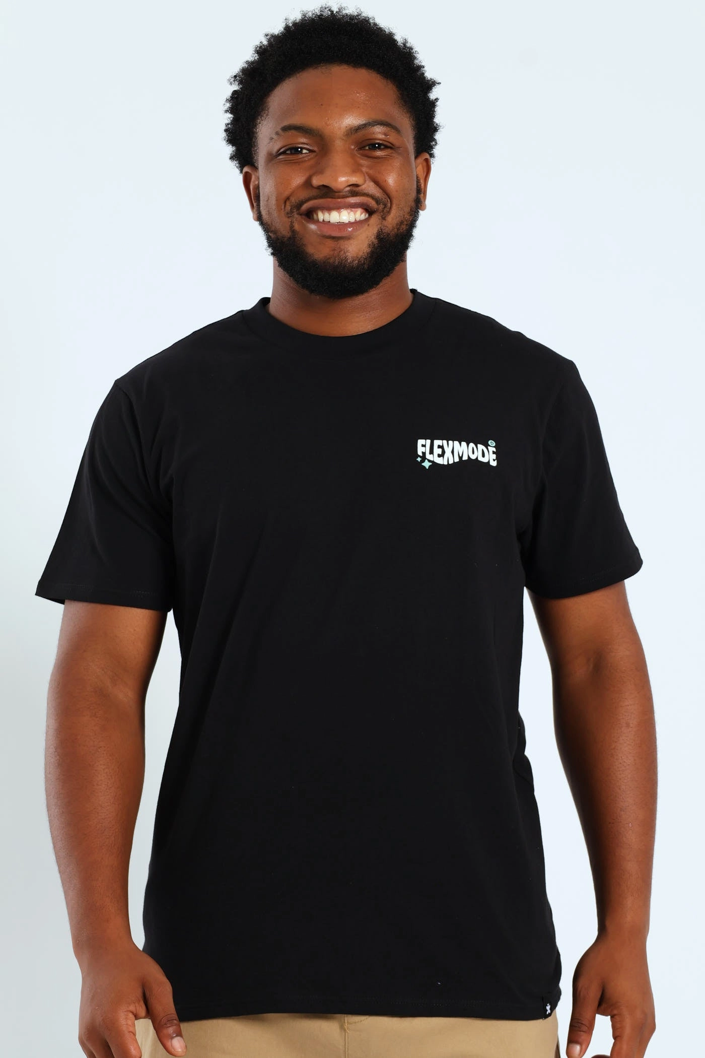 Fashion Forward Self Made Front & Back Tee - Black