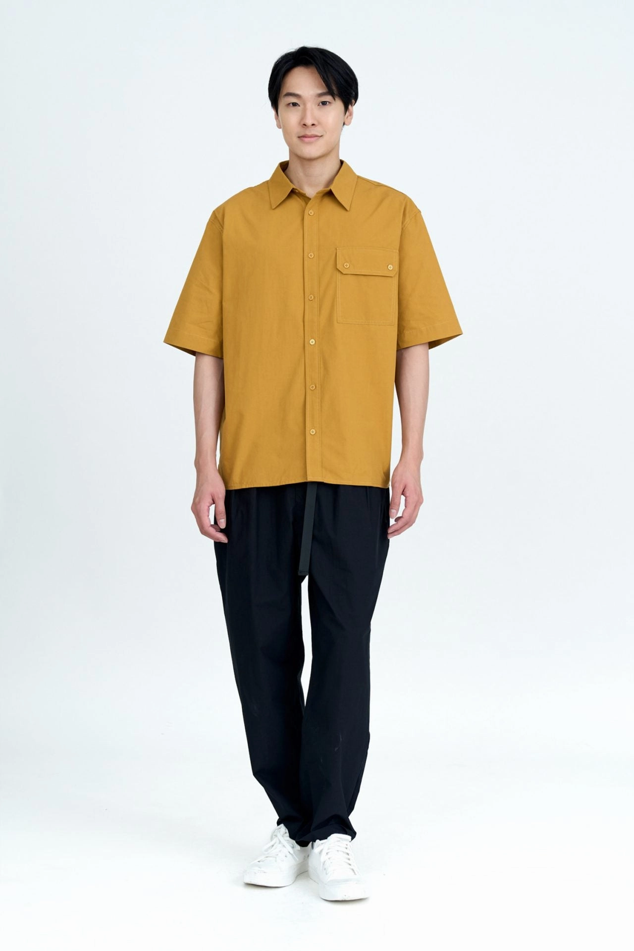 Relaxed-fit Parachute Trousers - Black [AT] Chafe-Free Fit