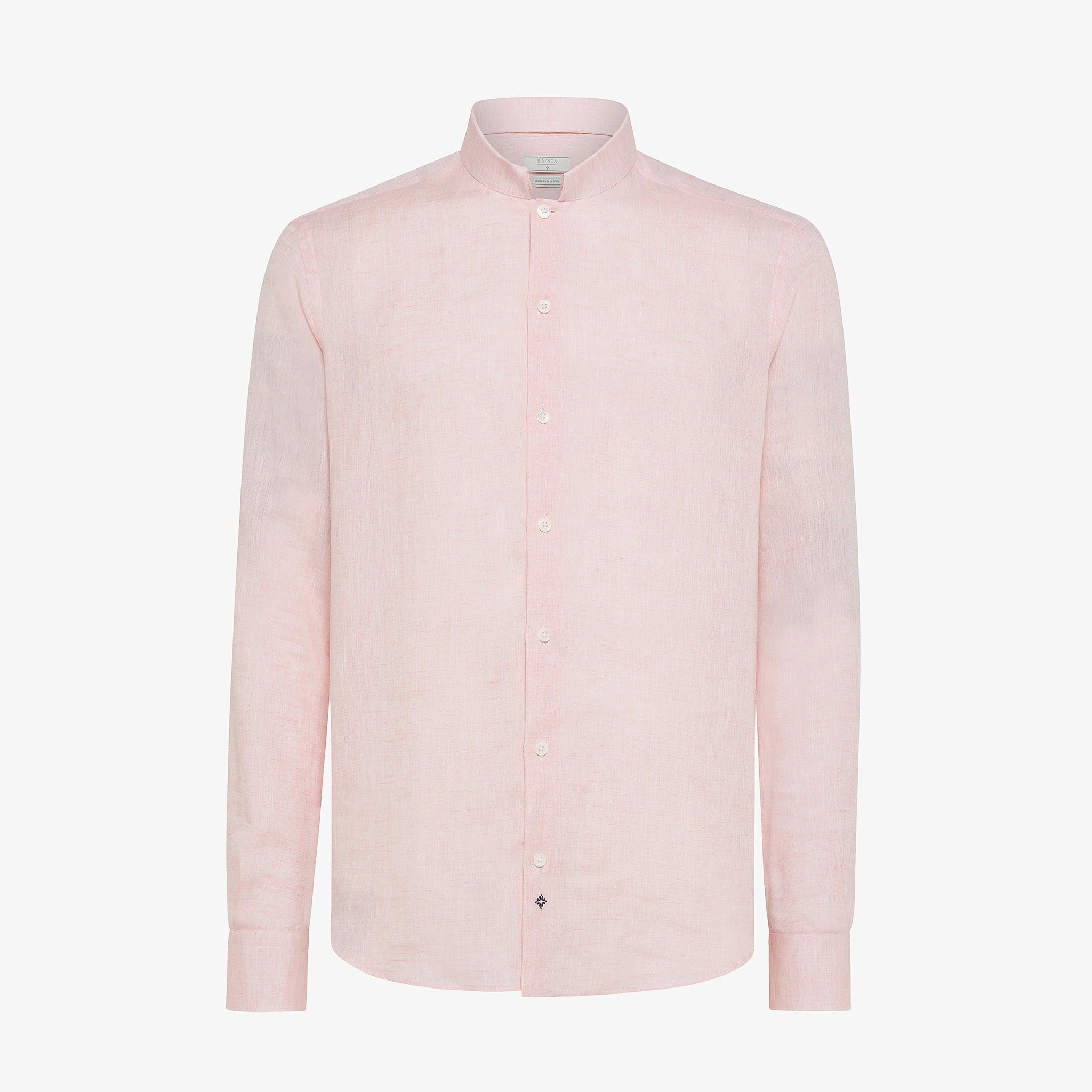 Breathable mesh panel Conrad shirt in Sahara Linen