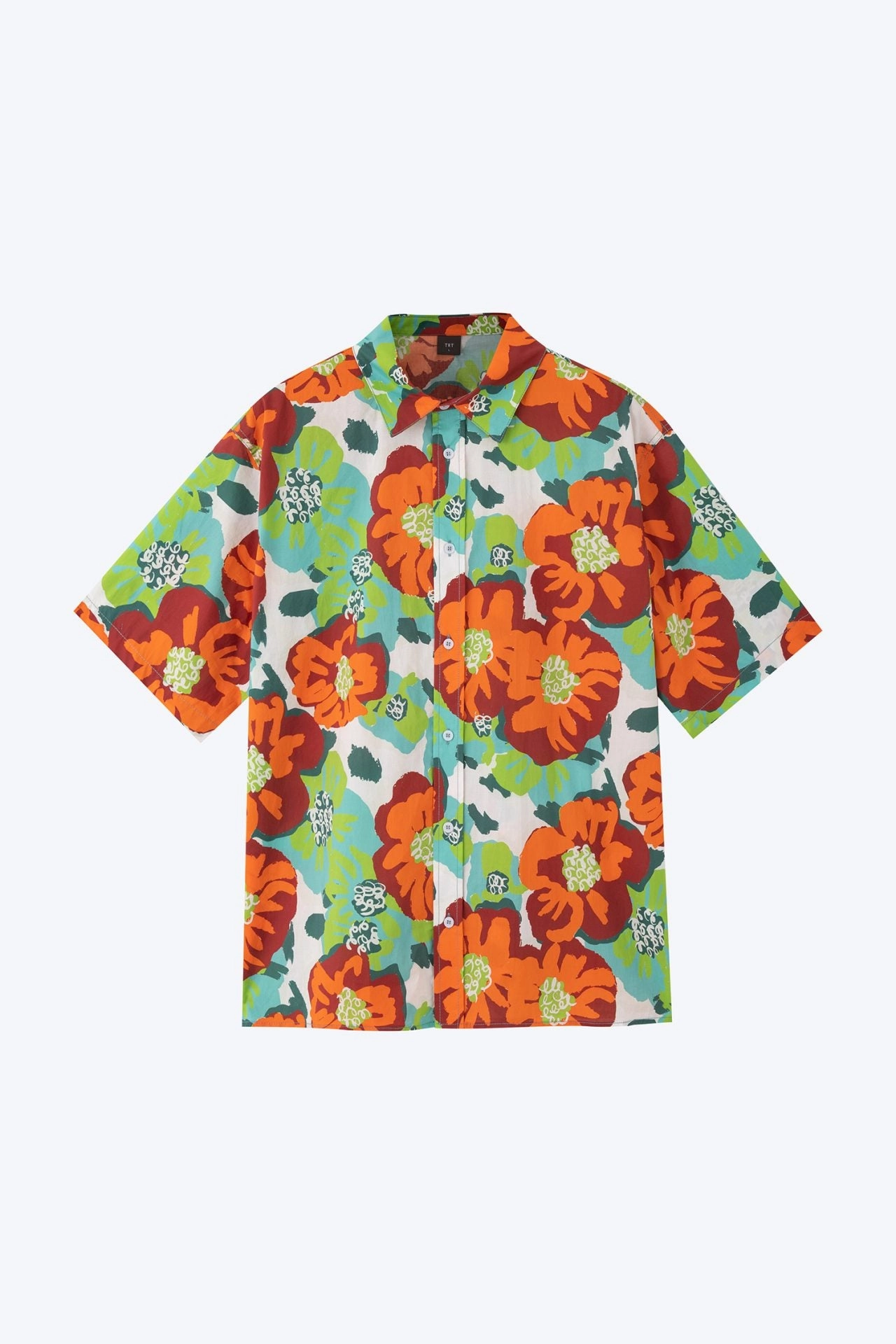 Minimalist Design Festive Floral Shirt [AT]