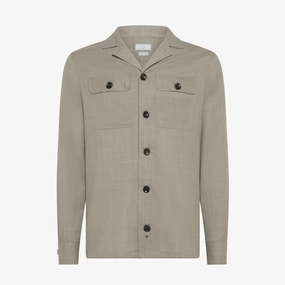 NoSideSeams Filson Defender shirt in Lux Hopsack Wool
