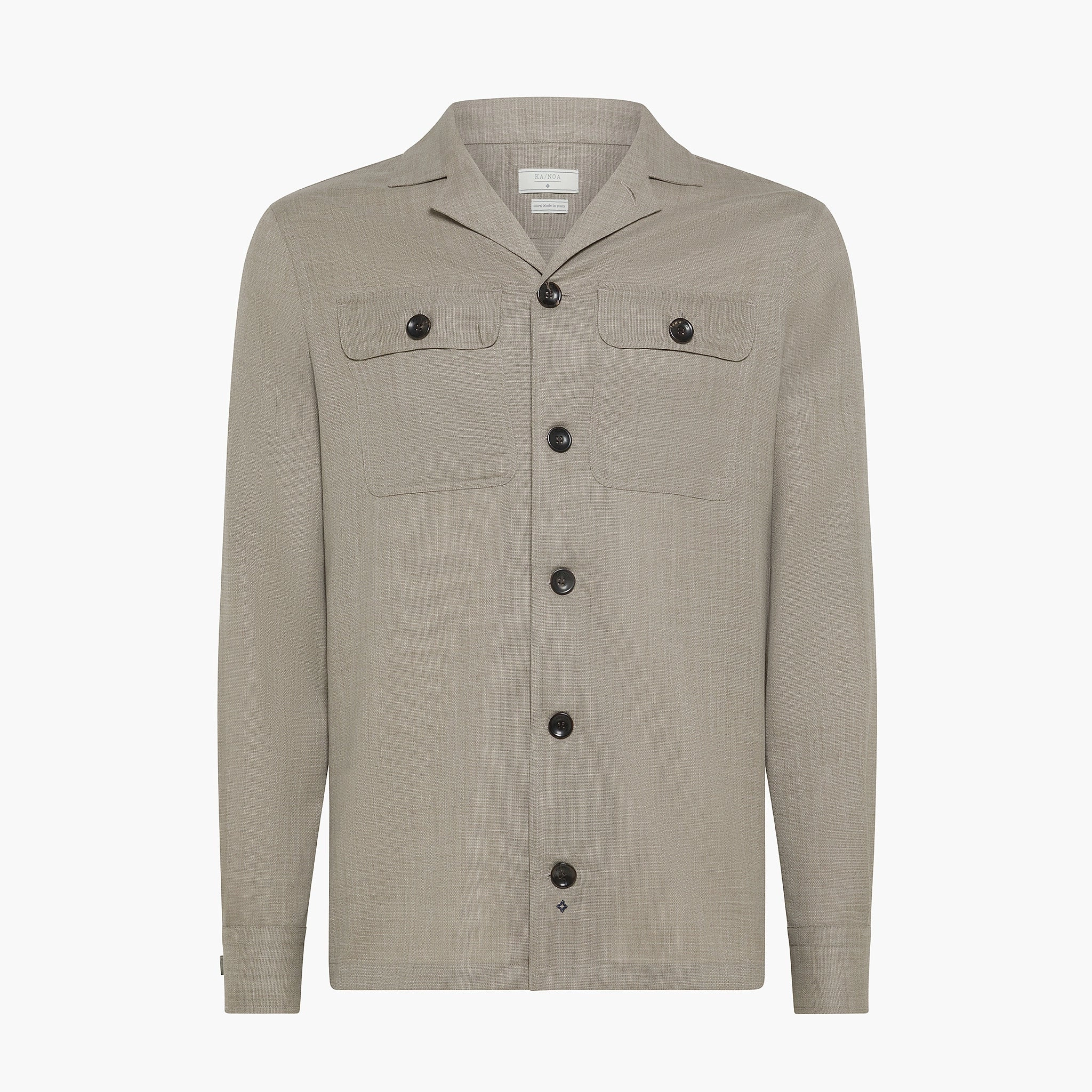 Skin Friendly Blends Chilly Wear Filson Defender shirt in Lux Hopsack Wool