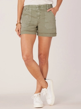 Reinforced Hems "Ab"solution High Rise 4.5" Inseam Short