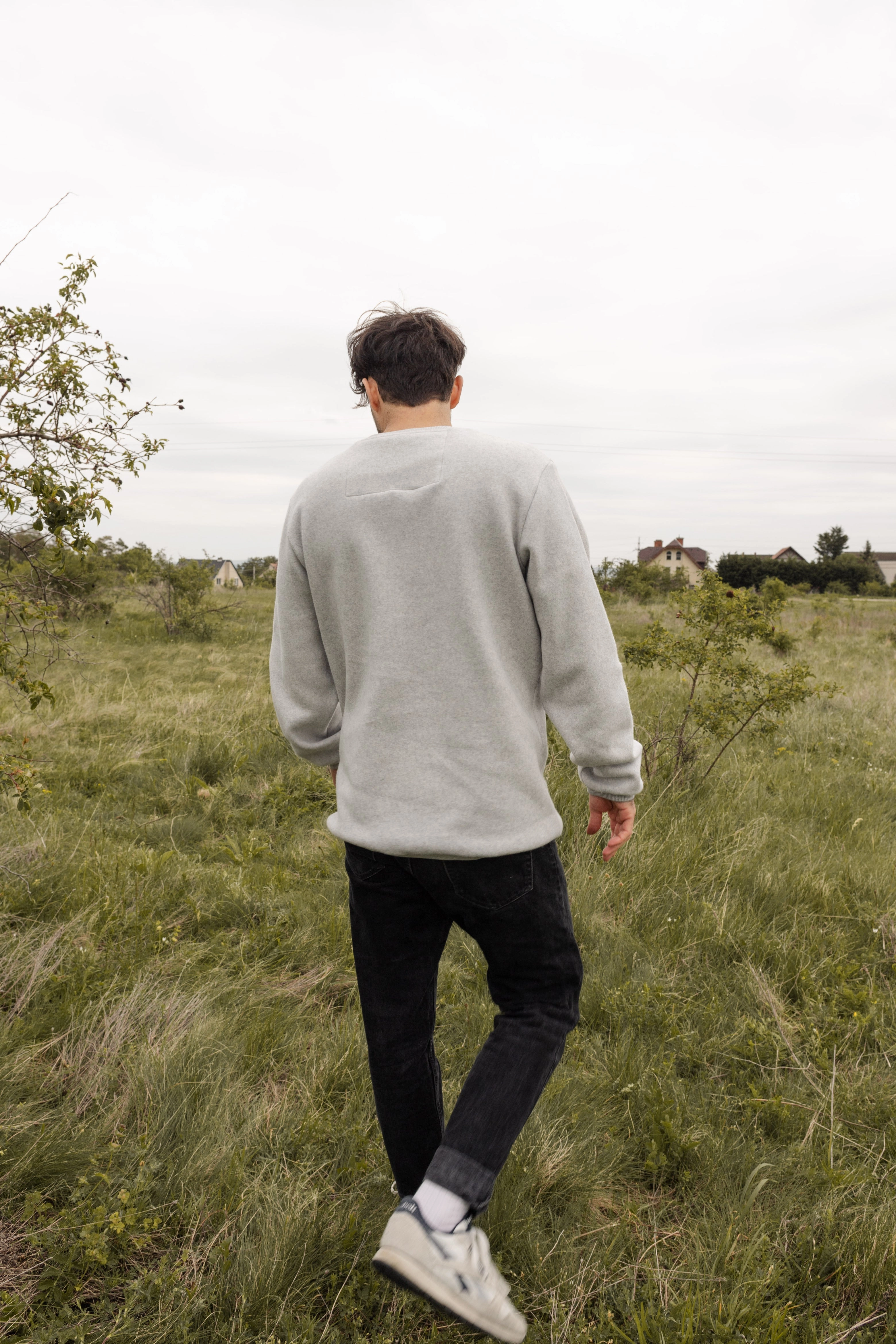 FLEECE / GREY Printed