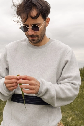 short sleeves Lightweight Layer FLEECE / GREY