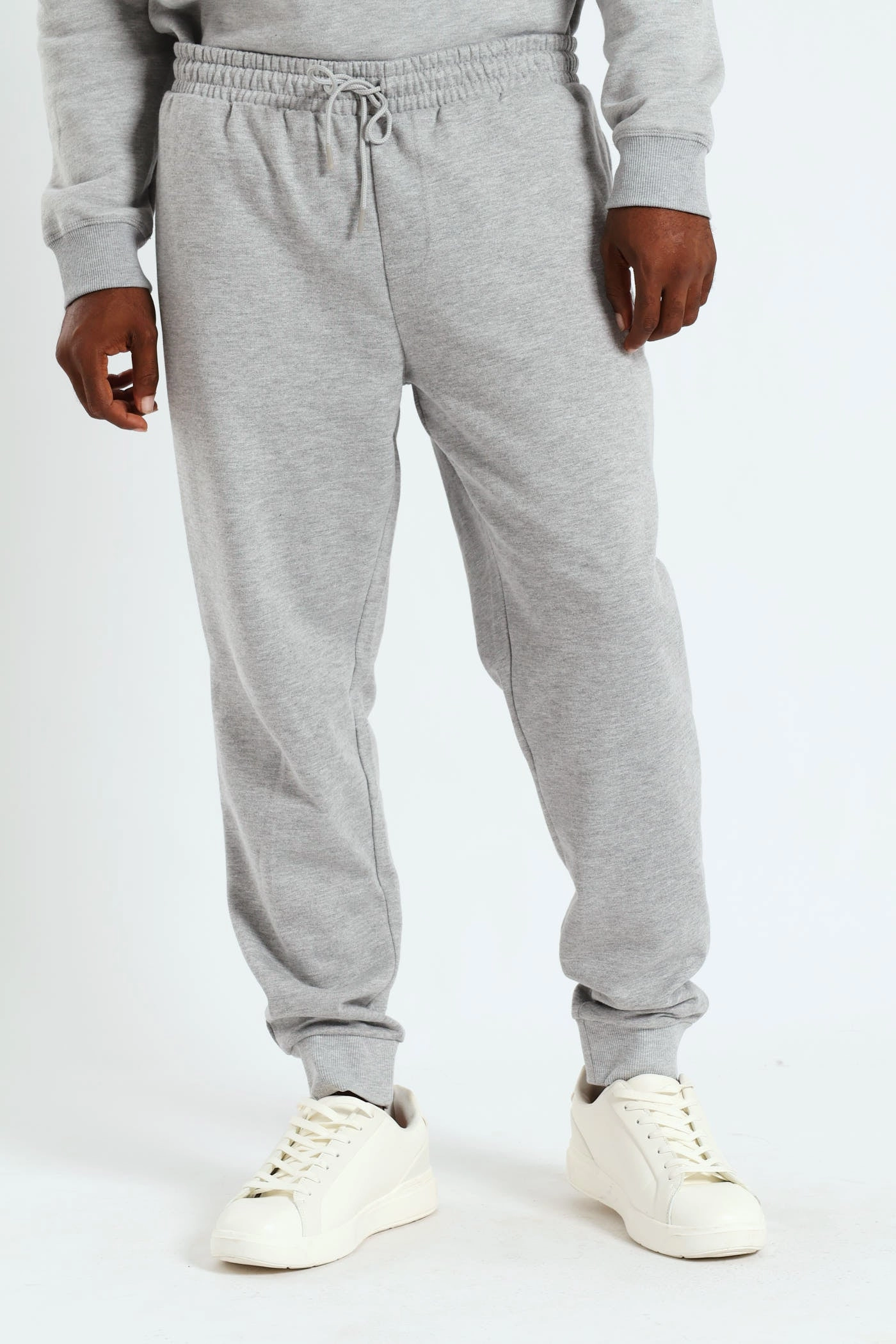 Fleece Jogger - Grey Melange Sporty Touch