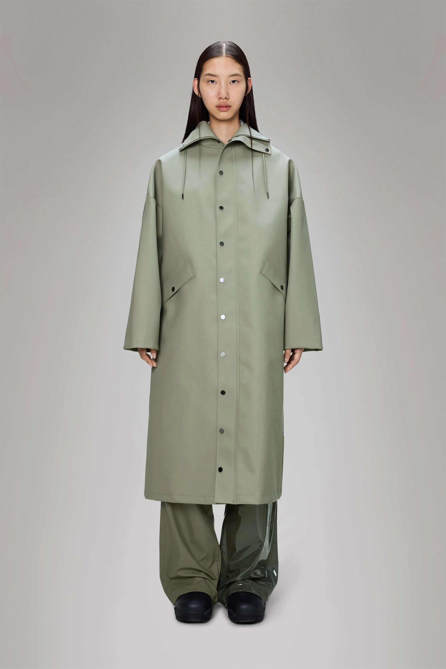 Vision Rain Jacket Long ThermalReflective Fashion Forward