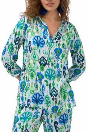 ELENE SHIRT Subtle pattern Classic Color