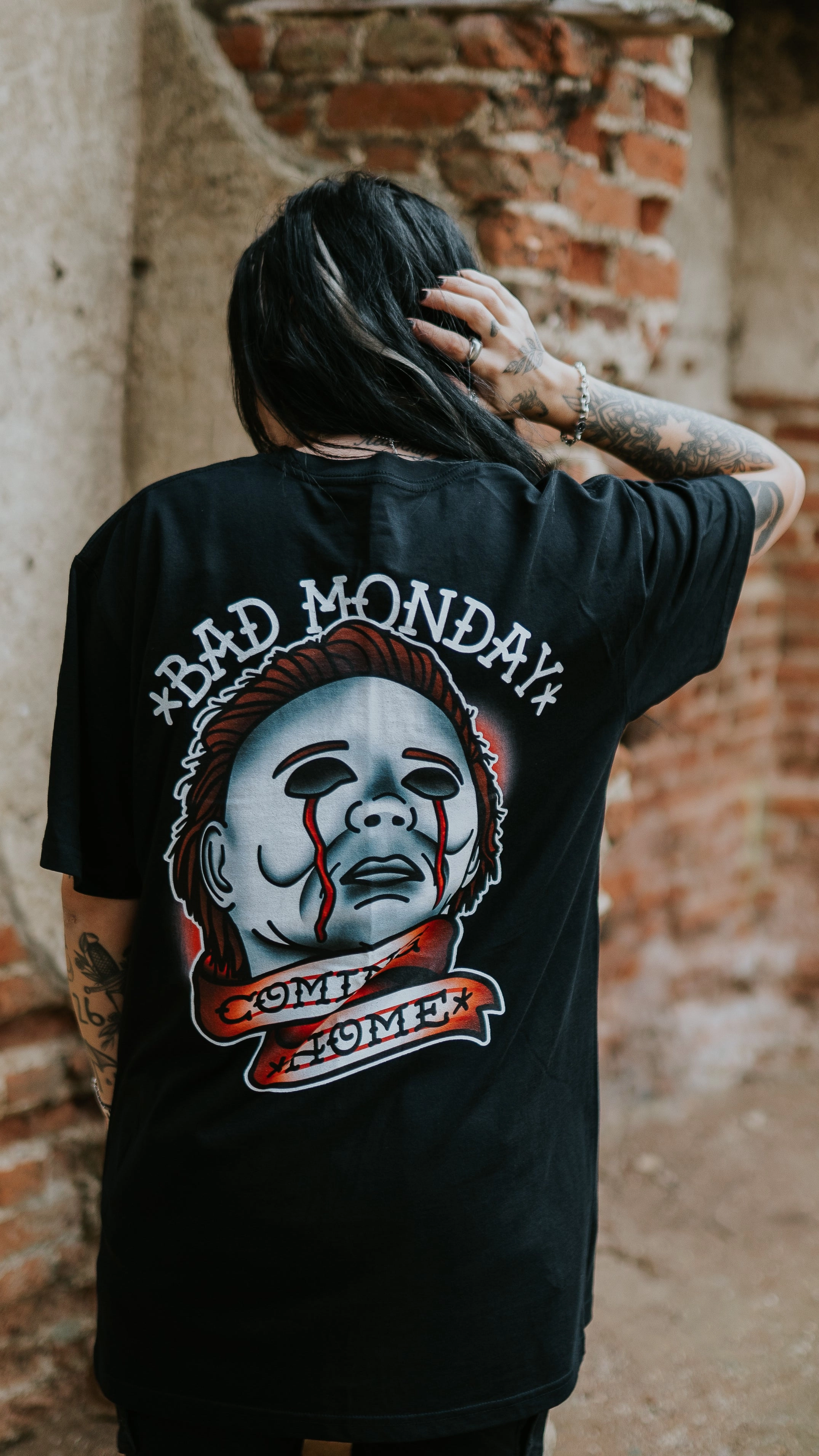 Versatile Layering Cut Fade Resistant Finish Myers Tee