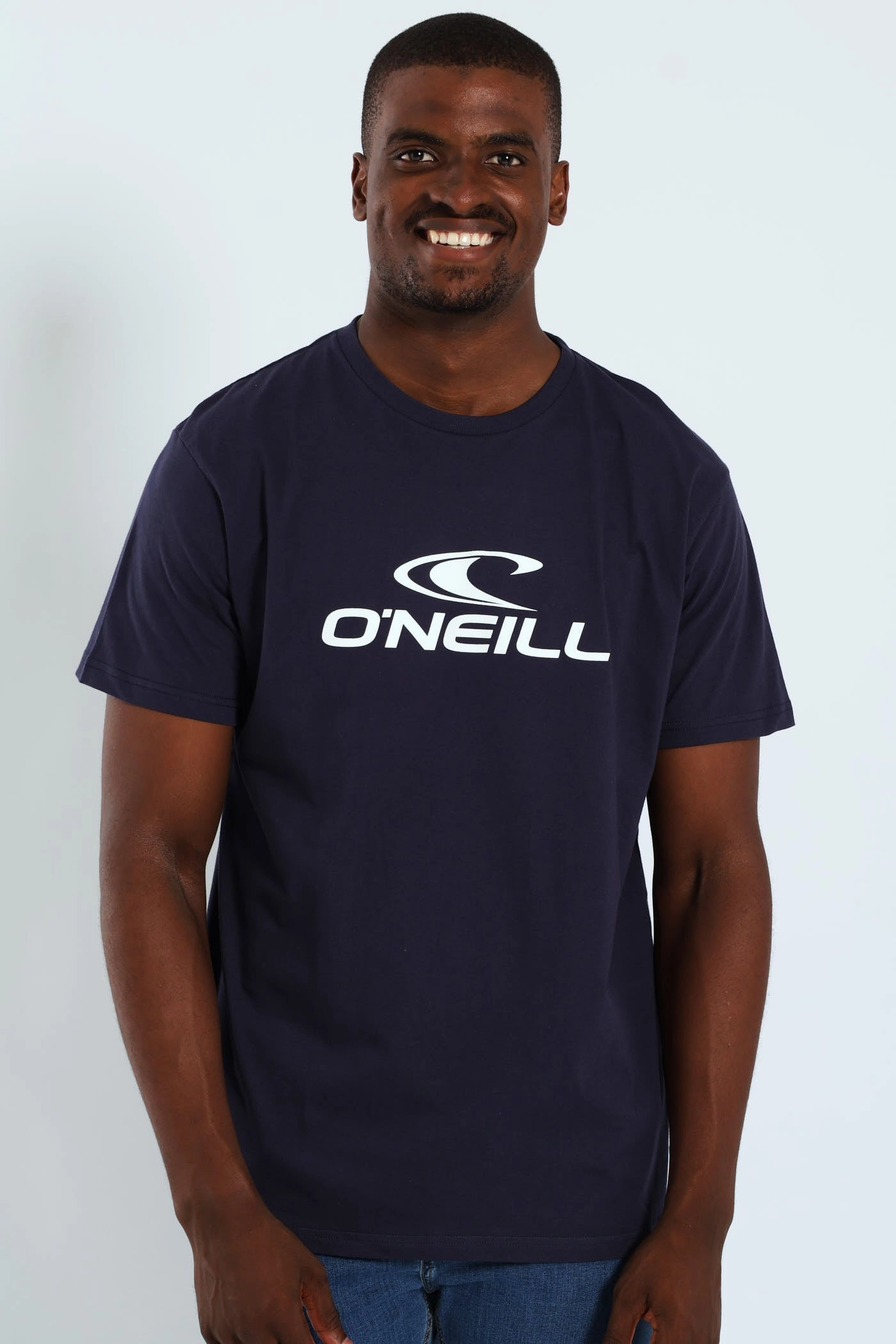 Collared formality Locked Up Tee - Navy