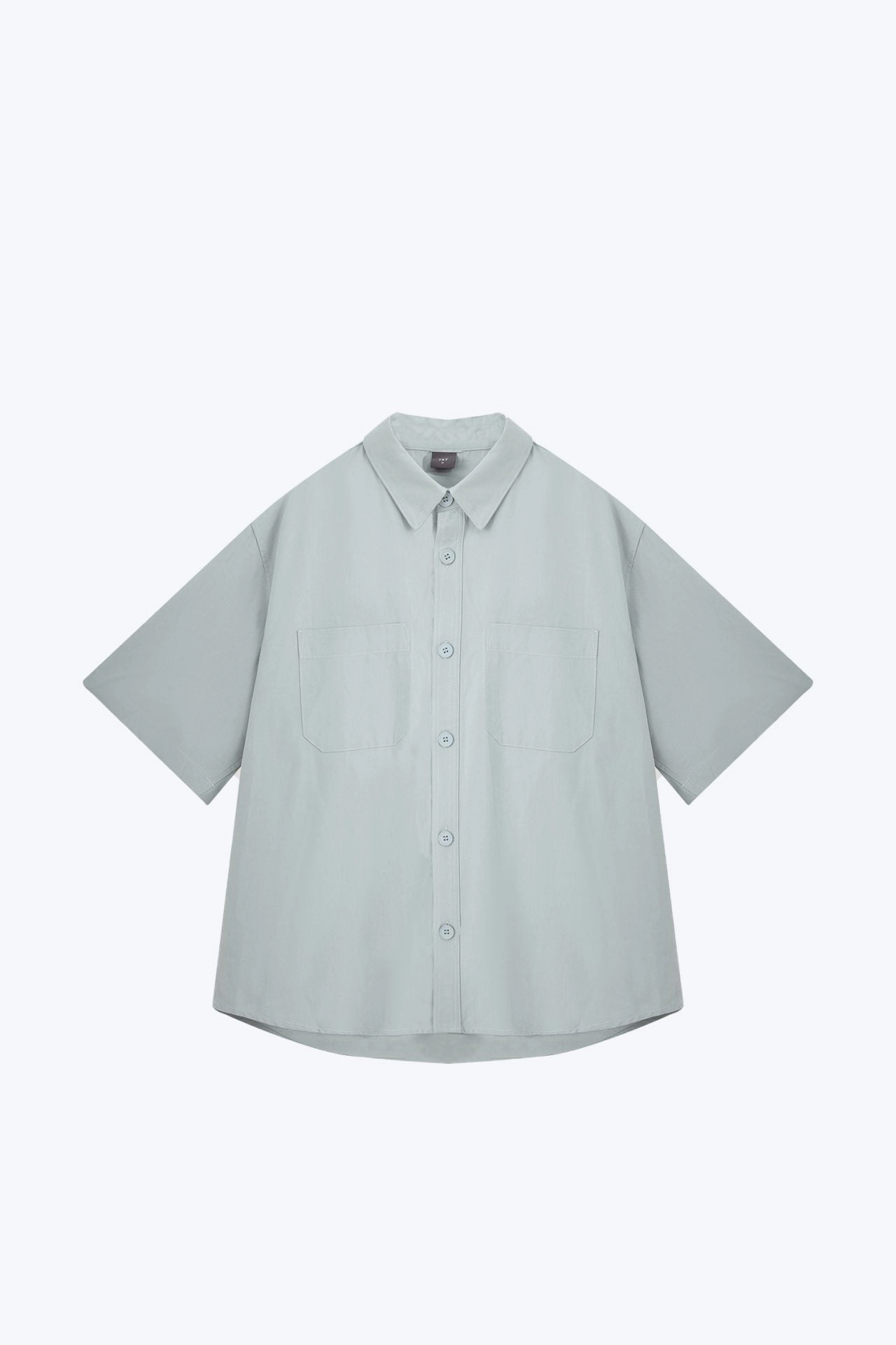Non Toxic Materials FadeResistantPrint Casual Dual Pocket Shirt - Platinum [AT]