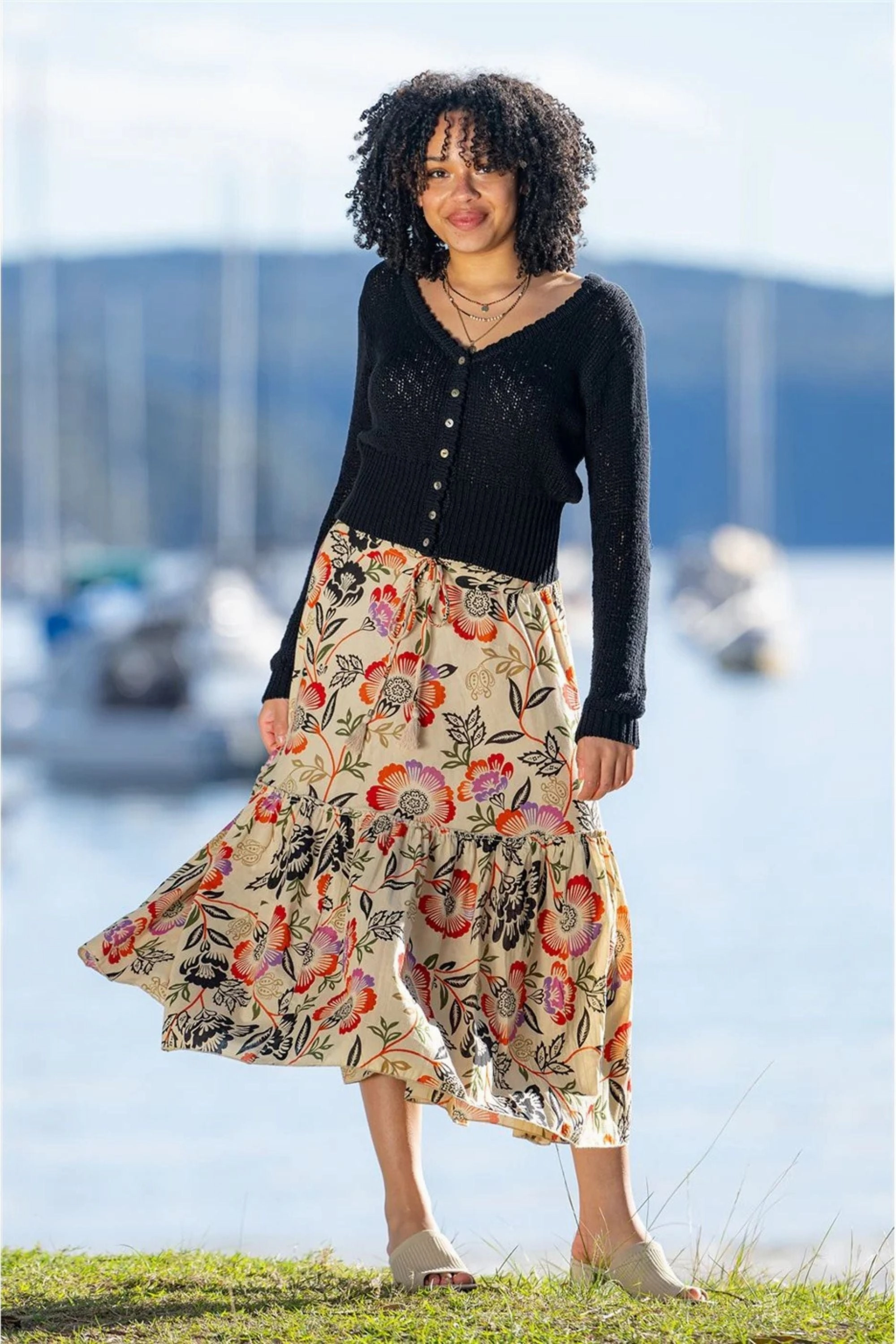 LOWANNA COTTON MAXI - SKT-12-LOW quick dry