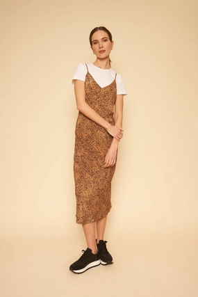 Freya Slip Dress - Lady Print HypoallergenicFiber